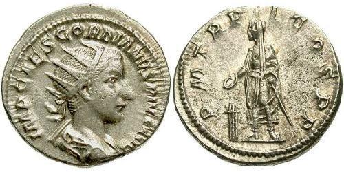  Antoniniano Impero romano (27BC-395) Argento Gordiano III(225-244)
