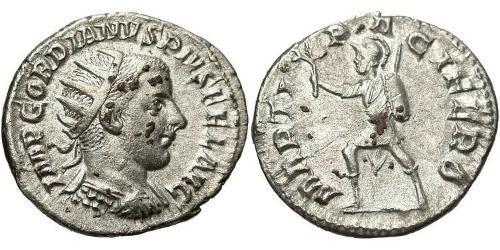  Antoniniano Impero romano (27BC-395) Argento Gordiano III(225-244)