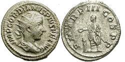  Antoniniano Imperio romano (27BC-395) Plata Gordiano III(225-244)