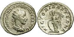  Antoniniano Imperio romano (27BC-395) Plata Gordiano III(225-244)