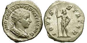  Antoniniano Imperio romano (27BC-395) Plata Gordiano III(225-244)