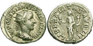  Antoniniano Imperio romano (27BC-395) Plata Gordiano III(225-244)