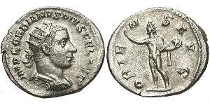  Antoniniano Imperio romano (27BC-395) Plata Gordiano III(225-244)