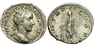  Antoniniano Imperio romano (27BC-395) Plata Gordiano III(225-244)