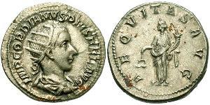  Antoniniano Imperio romano (27BC-395) Plata Gordiano III(225-244)
