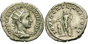  Antoniniano Imperio romano (27BC-395) Plata Gordiano III(225-244)