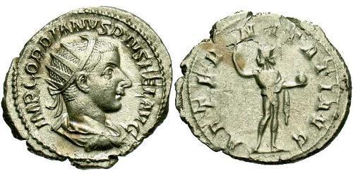  Antoniniano Imperio romano (27BC-395) Plata Gordiano III(225-244)