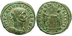  Antoninianus Roman Empire (27BC-395) Bronze Aurelian (215-275)