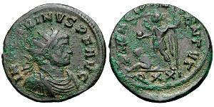  Antoninianus Roman Empire (27BC-395) Bronze Carinus (257-285)