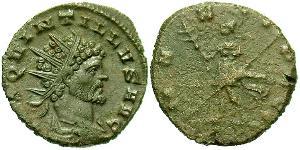  Antoninianus Roman Empire (27BC-395) Bronze Quintillus (220-270)