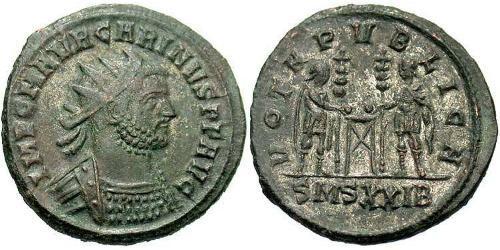  Antoninianus Roman Empire (27BC-395) Bronze Carinus (257-285)
