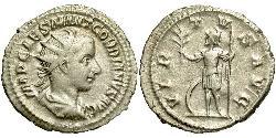  Antoninianus Roman Empire (27BC-395) Silver Gordian III (225-244)