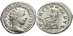  Antoninianus Roman Empire (27BC-395) Silver Gordian III (225-244)