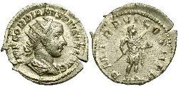  Antoninianus Roman Empire (27BC-395) Silver Gordian III (225-244)