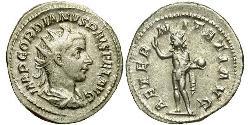  Antoninianus Roman Empire (27BC-395) Silver Gordian III (225-244)