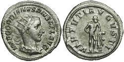  Antoninianus Roman Empire (27BC-395) Silver Gordian III (225-244)