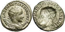 Antoninianus Roman Empire (27BC-395) Silver Gordian III (225-244)