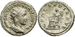  Antoninianus Roman Empire (27BC-395) Silver Gordian III (225-244)