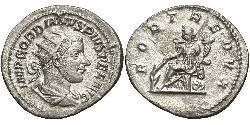  Antoninianus Roman Empire (27BC-395) Silver Gordian III (225-244)