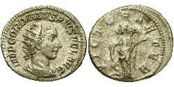  Antoninianus Roman Empire (27BC-395) Silver Gordian III (225-244)