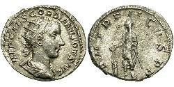  Antoninianus Roman Empire (27BC-395) Silver Gordian III (225-244)