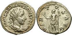  Antoninianus Roman Empire (27BC-395) Silver Gordian III (225-244)