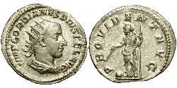  Antoninianus Roman Empire (27BC-395) Silver Gordian III (225-244)