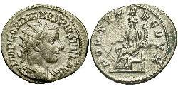  Antoninianus Roman Empire (27BC-395) Silver Gordian III (225-244)