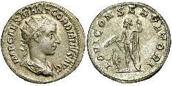  Antoninianus Roman Empire (27BC-395) Silver Gordian III (225-244)