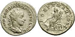  Antoninianus Roman Empire (27BC-395) Silver Gordian III (225-244)