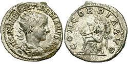  Antoninianus Roman Empire (27BC-395) Silver Gordian III (225-244)