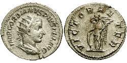  Antoninianus Roman Empire (27BC-395) Silver Gordian III (225-244)