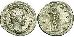  Antoninianus Roman Empire (27BC-395) Silver Gordian III (225-244)