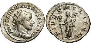  Antoninianus Roman Empire (27BC-395) Silver Gordian III (225-244)