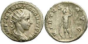  Antoninianus Roman Empire (27BC-395) Silver Gordian III (225-244)