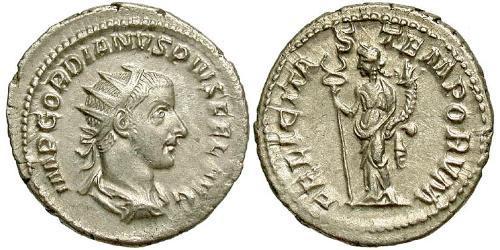  Antoninianus Roman Empire (27BC-395) Silver Gordian III (225-244)
