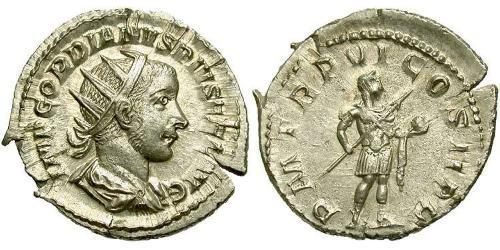  Antoninianus Roman Empire (27BC-395) Silver Gordian III (225-244)
