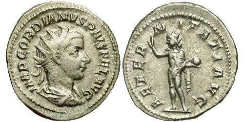  Antoninianus Roman Empire (27BC-395) Silver Gordian III (225-244)