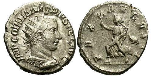  Antoninianus Roman Empire (27BC-395) Silver Gordian III (225-244)
