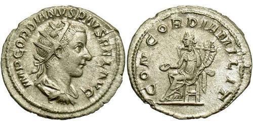 Antoninianus Roman Empire (27BC-395) Silver Gordian III (225-244)