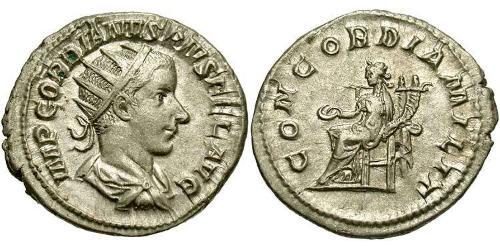  Antoninianus Roman Empire (27BC-395) Silver Gordian III (225-244)