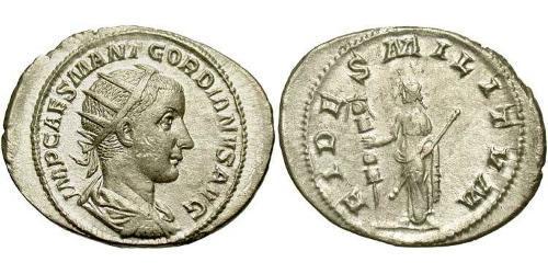  Antoninianus Roman Empire (27BC-395) Silver Gordian III (225-244)