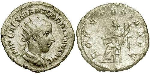  Antoninianus Roman Empire (27BC-395) Silver Gordian III (225-244)