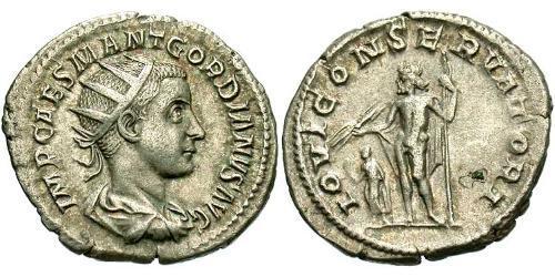  Antoninianus Roman Empire (27BC-395) Silver Gordian III (225-244)