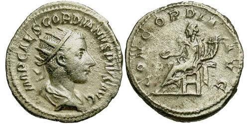  Antoninianus Roman Empire (27BC-395) Silver Gordian III (225-244)