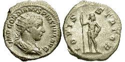  Antoninianus 羅馬帝國 銀 戈爾迪安三世(225-244)