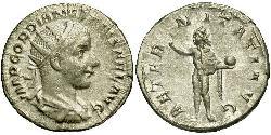  Antoninianus 羅馬帝國 銀 戈爾迪安三世(225-244)