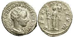  Antoninianus 羅馬帝國 銀 戈爾迪安三世(225-244)