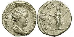  Antoninianus 羅馬帝國 銀 戈爾迪安三世(225-244)