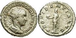  Antoninianus 羅馬帝國 銀 戈爾迪安三世(225-244)